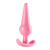 AP-06-D-pink Анальная пробка шарикообразной формы Massx розовая 1.2.1