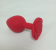 AP-22-red-L ВТУЛКА АНАЛЬНАЯ красная роза L