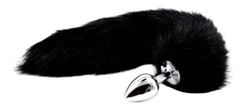 Хвост с анальной металической пробкой Massx (L)